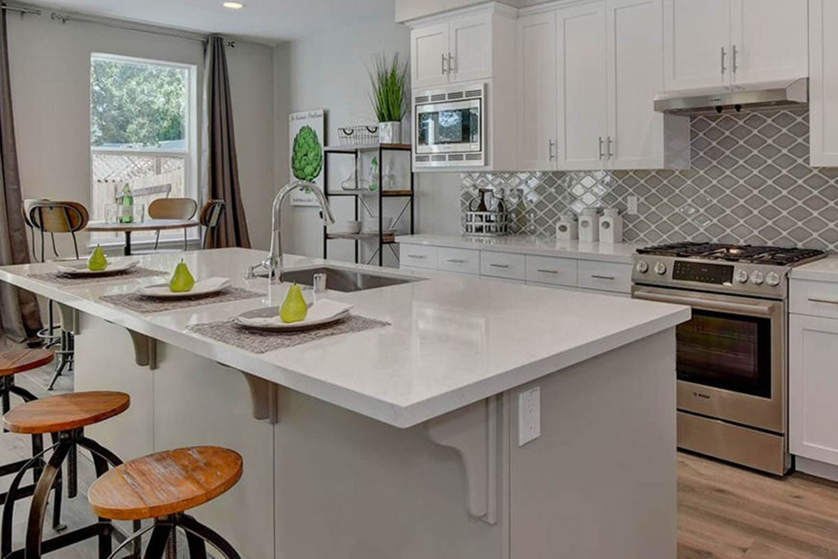 Open Kitchen With Modern Interior