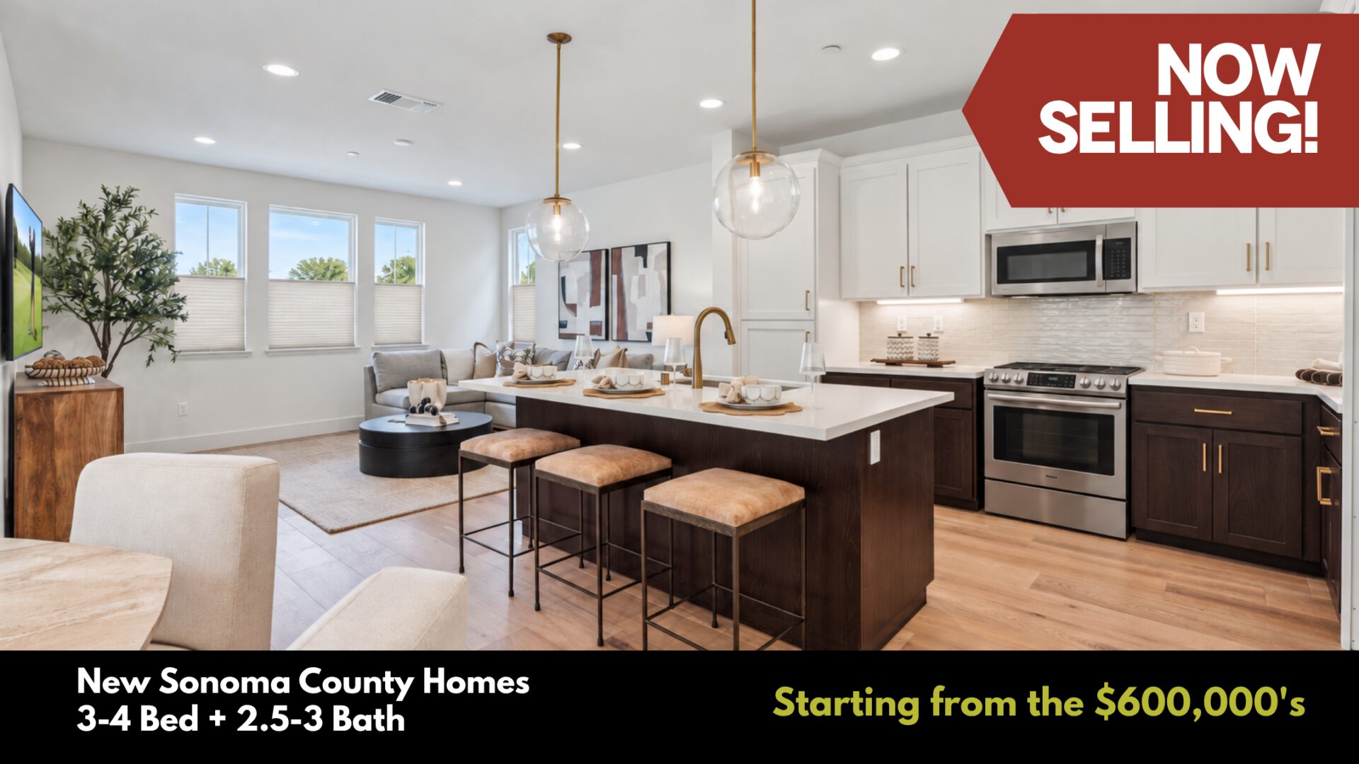 Ava Lane New Homes in Larkfield, CA